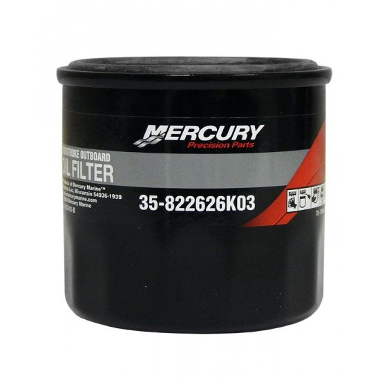Filtre à l'huile Mercury 822626K03 (to be translated)